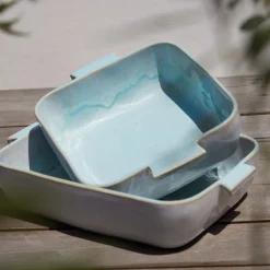 Eivissa Collection Rectangle Baker in Sea Blue