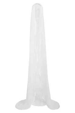 Elaine Cathedral White Lace Veil