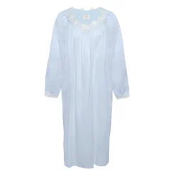 Eleanor Long Nightgown in Blue