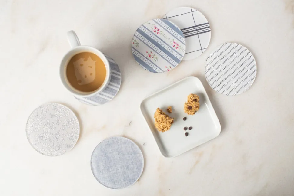 Eliot Classic Ticking Coaster Set