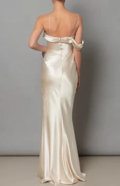 Elise Dress in Champagne