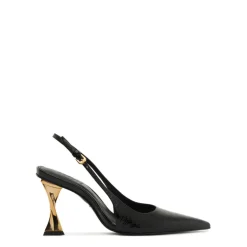 Elisha Patent Leather Pump in Black