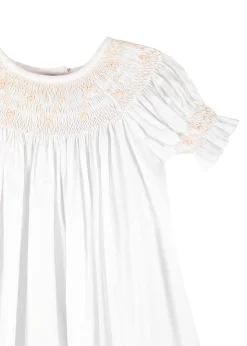 Elizabeth Smocked Christening Gown