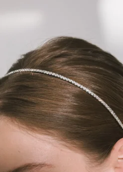 Elize Headband in Crystal