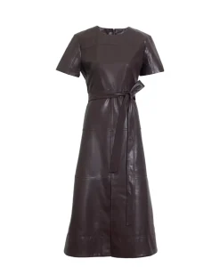 Ella Dress in Oxblood