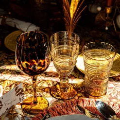 Ella Goblet in Amber