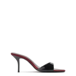 Elodie Patent Sandal in Black