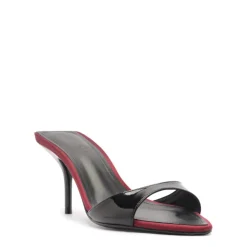Elodie Patent Sandal in Black