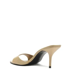 Elodie Patent Sandal in Natural Nibs