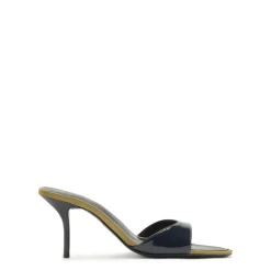 Elodie Patent Sandal in Oxford Blue