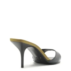 Elodie Patent Sandal in Oxford Blue