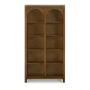 Eloise Assembled Bookcase in Natural Walnut
