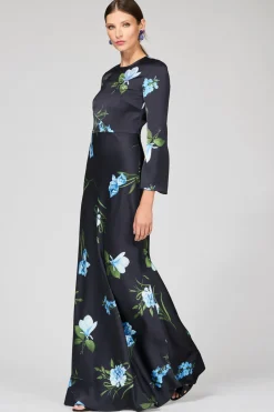 Embellished Alex Gown Night Sky Blue Oculata