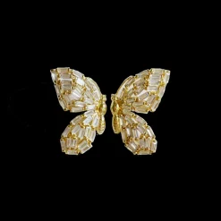 Embellished Butterfly Studs