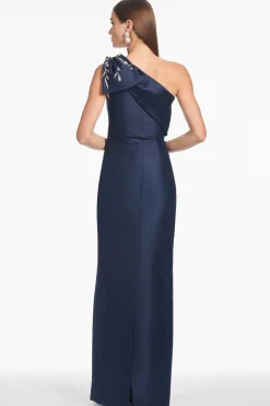 Embellished Olivia Gown Night Sky