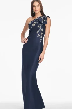 Embellished Olivia Gown Night Sky
