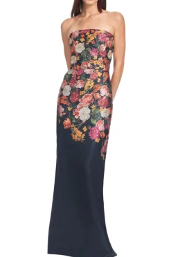 Embellished Sabine Gown Midnights Magic Blooms