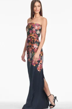 Embellished Sabine Gown Midnights Magic Blooms