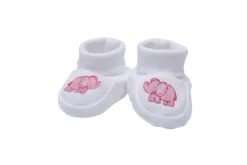 Embroidered Baby Booties