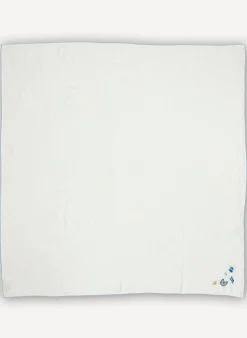 Embroidered Shawl Blanket Set