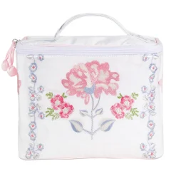 Embroidered Train Case