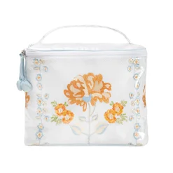 Embroidered Train Case