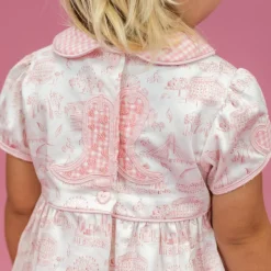Emery Girl Set in Dallas Print
