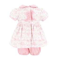 Emery Girl Set in Dallas Print