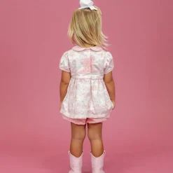 Emery Girl Set in Dallas Print