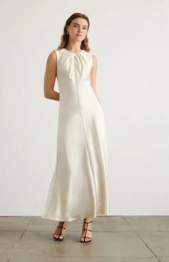 Emily Dress in Ivory