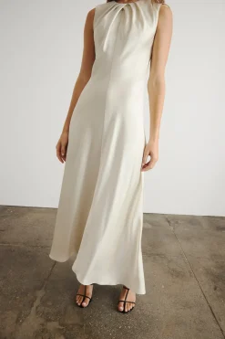 Emily Dress in Ivory