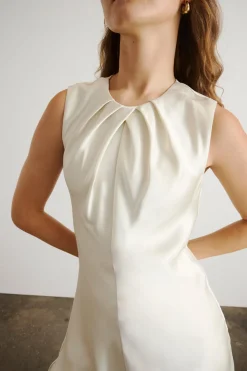 Emily Dress in Ivory