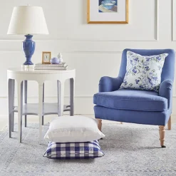 Emma Rug in Soft Blue