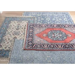 Emma Rug in Soft Blue