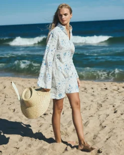 Emma Tunic in Delft Tile