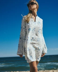 Emma Tunic in Delft Tile