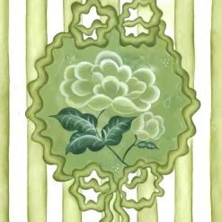 En Vert Botanical Prints, Set of 6