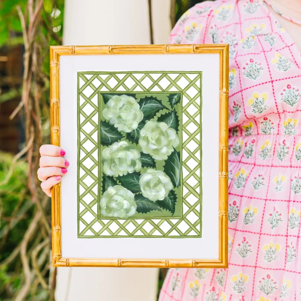 En Vert Botanical Prints, Set of 6
