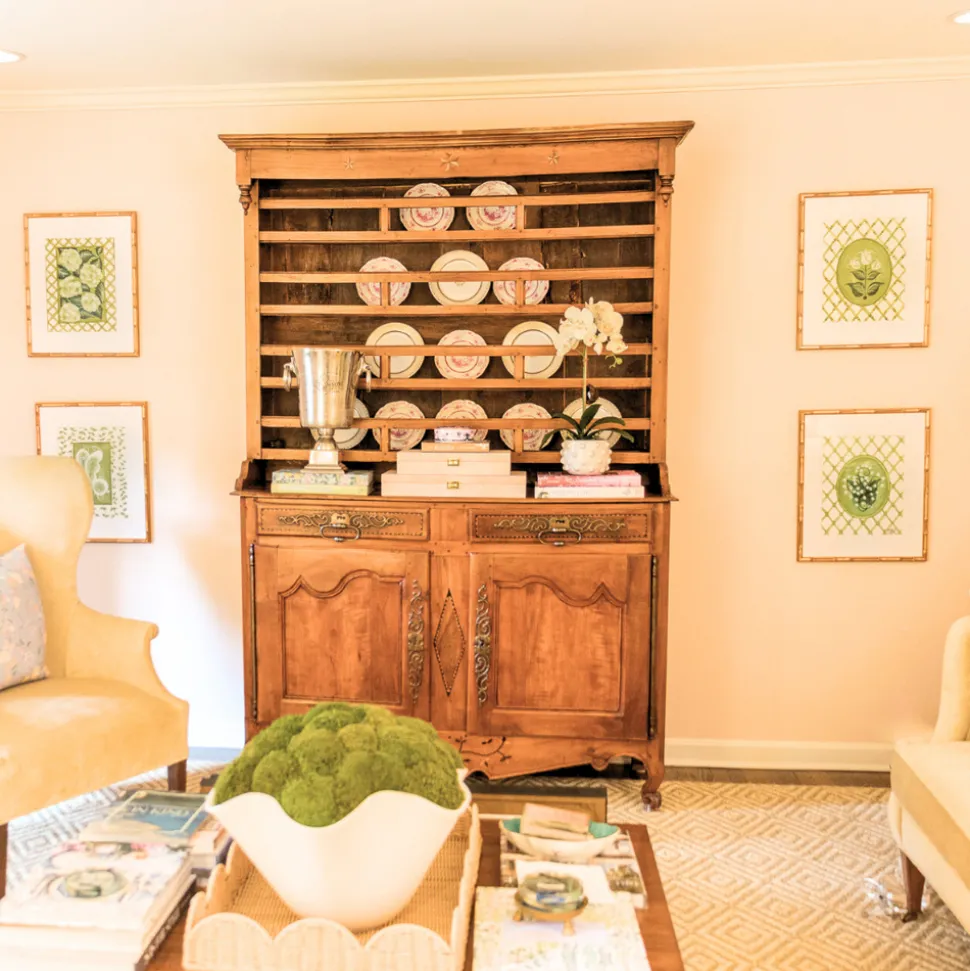 En Vert Botanical Prints, Set of 4