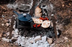 Enameled Cast Iron Saucepan in Harbour Blue