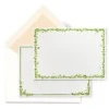 Enchanted Garden Stationery Cards, Personalized Set of 50