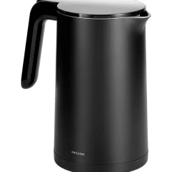 Enfinigy Cool Touch 1.5-Liter Electric Kettle, Cordless Tea Kettle & Hot Water in Black