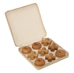 Enzo Travel Tic Tac Toe Set in Fawn