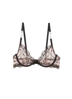 Equestrian Embroidery Demi Bra