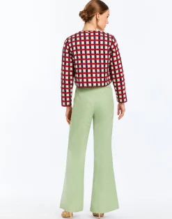 Este Convertible Quilted Jacket in Jardin Gingham