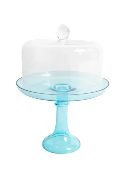 Estelle Cake Stand in Ocean Blue