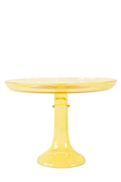 Estelle Cake Stand Yellow