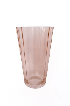 Estelle Colored Sunday Vase in Blush Pink