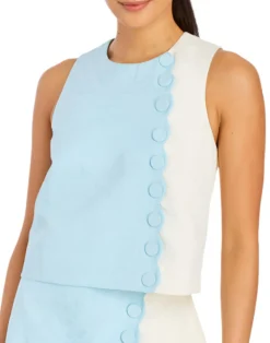 Etta Scallop Top