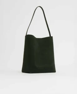 Everyday Cabas in Moss Suede